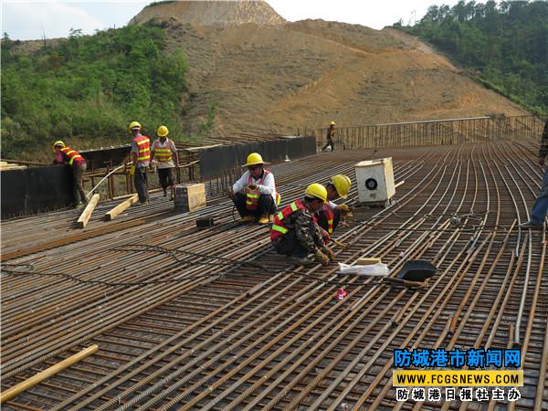 防城至江山一级公路工程项目稳步推进